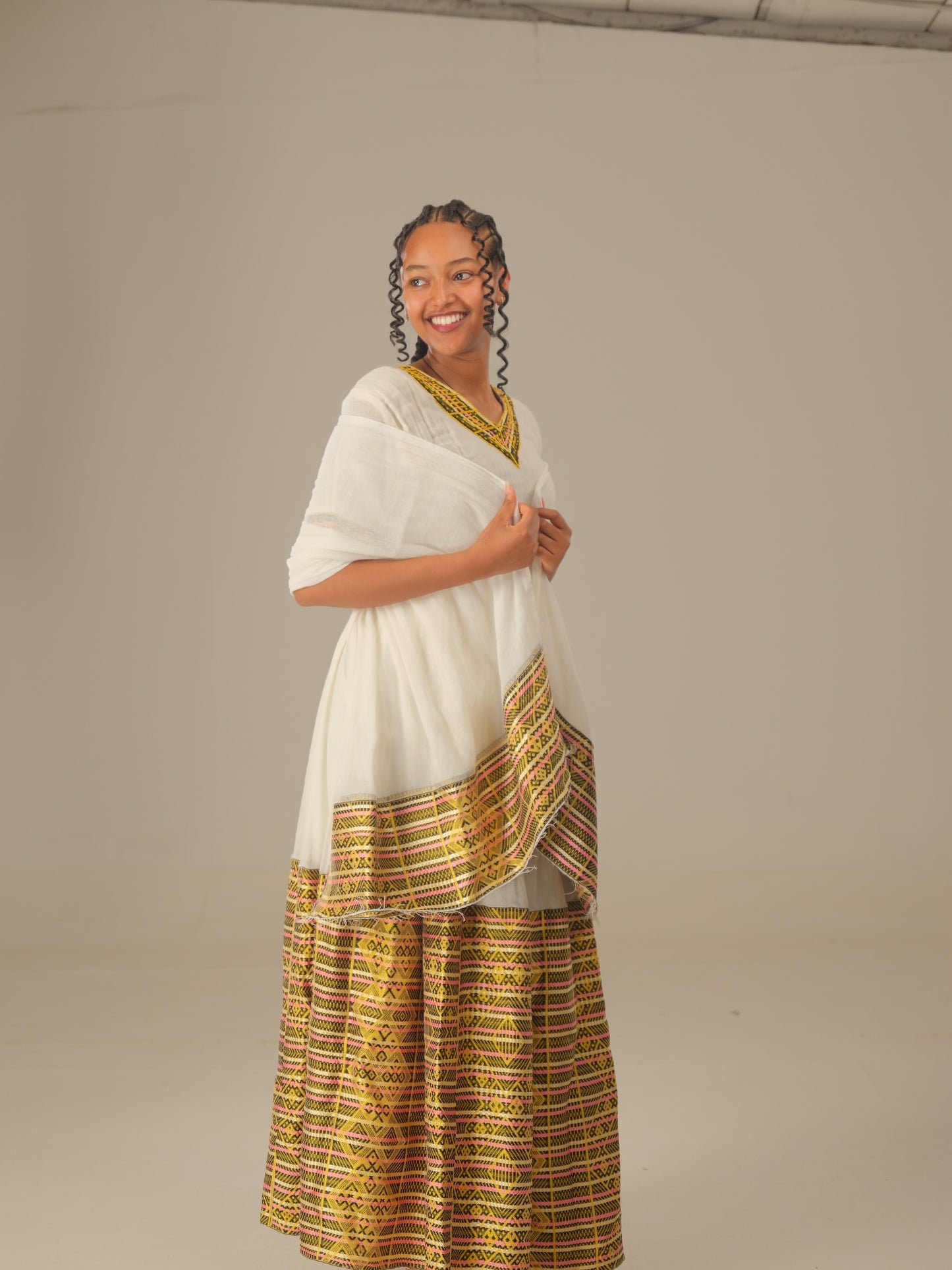 Antique Tibeb Dress | Timeless Ethiopian Luxury