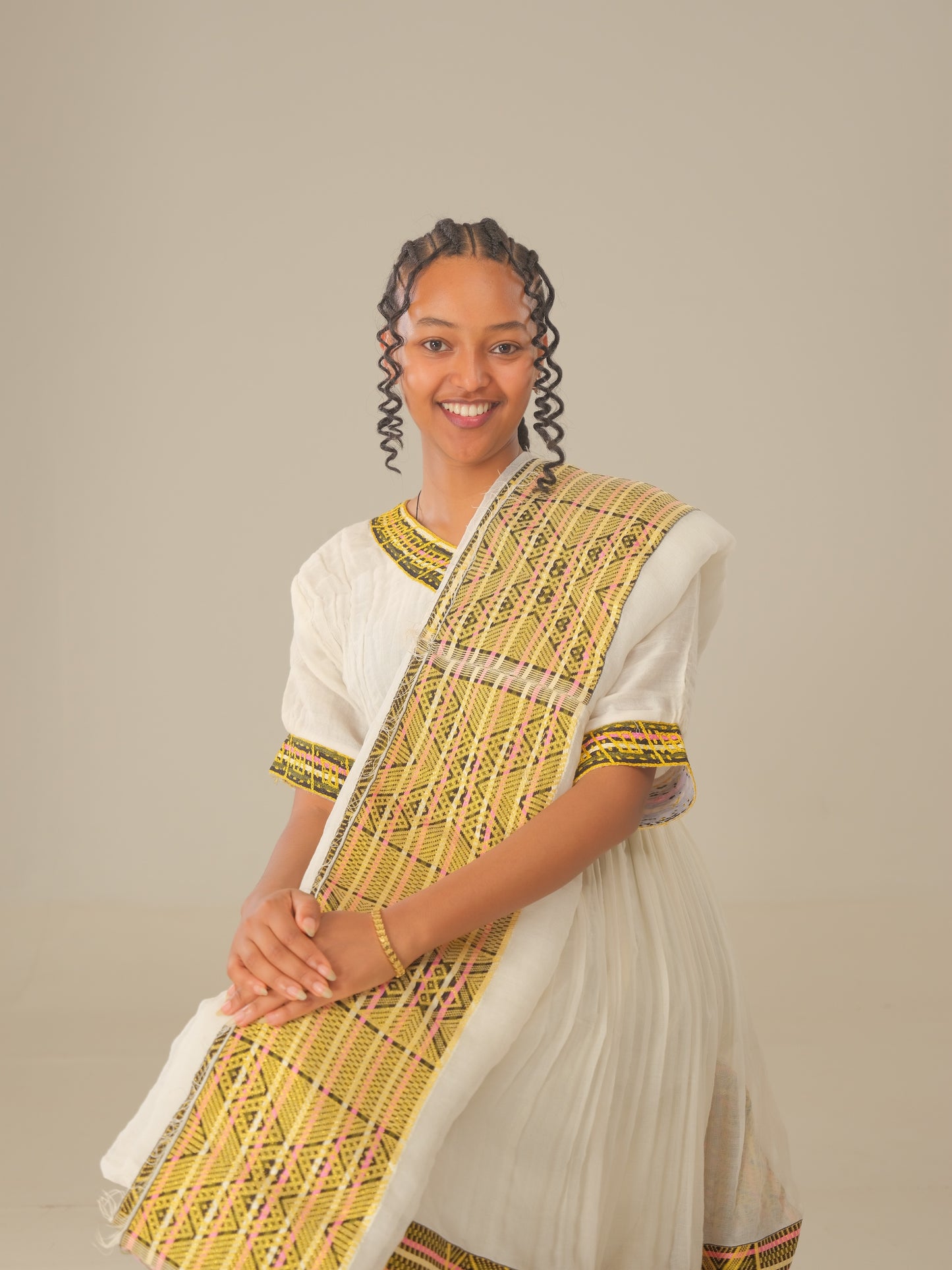 Antique Tibeb Dress | Timeless Ethiopian Luxury